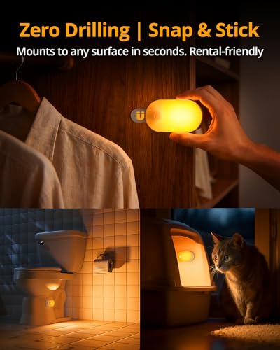 Rechargeable Battery Night Light with Motion Sensor (4 Count)