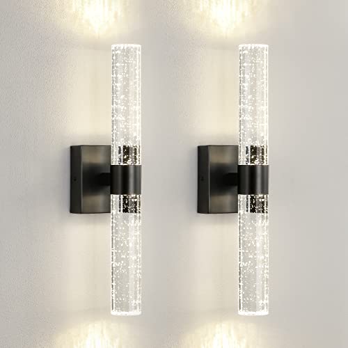 Black Modern LED Wall Sconce