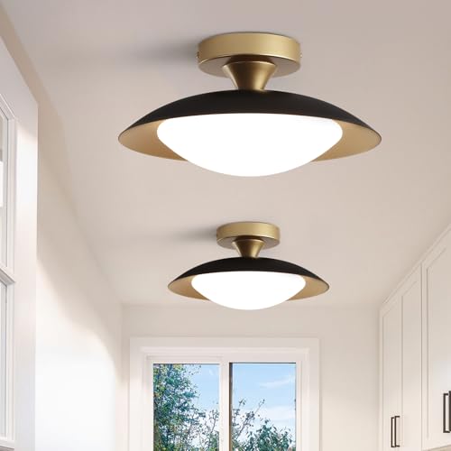 2 Pack Dimmable Mid Century Modern Ceiling Light (2 Count)