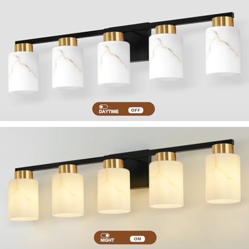 5 Light Bathroom Light Fixtures