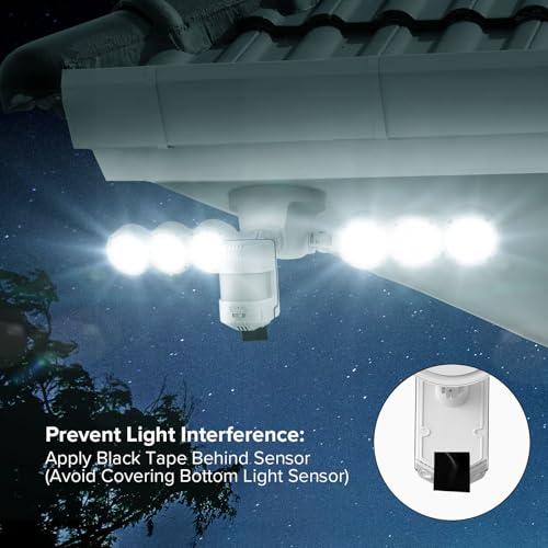 Motion Sensor Outdoor Lights 7000LM Security Lights