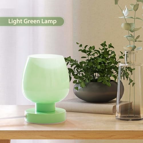 Touch Bedside Table Lamp with USB Charging
