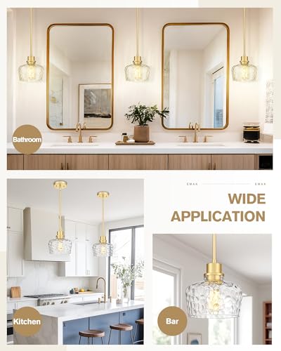 Gold Pendant Lights Kitchen Island