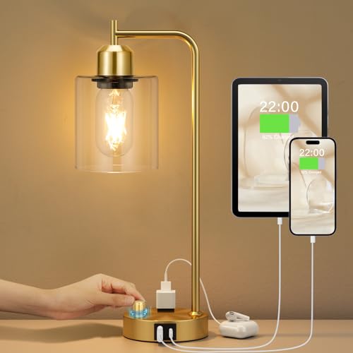 Gold Table Lamp for Bedroom