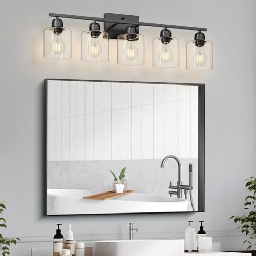Modern 5 Light Bathroom Vanity Light