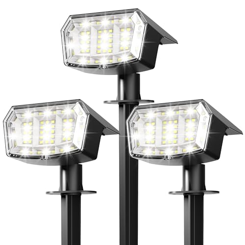 Solar Spot Lights Outdoor Waterproof (3 Count)
