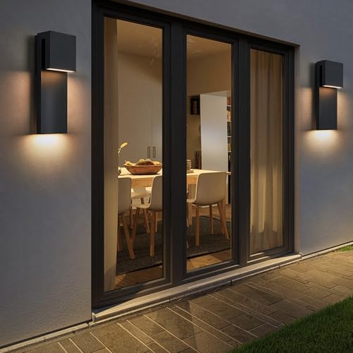 Dusk to Dawn Outdoor Lighting Fixture Wall Mount