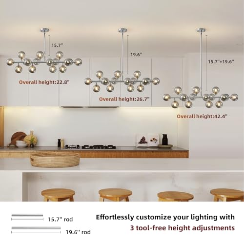 Mid Century Modern Sputnik Chandelier