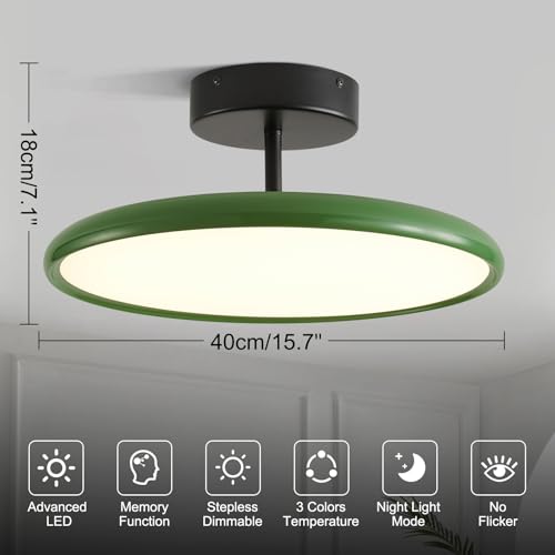 Nordic Semi Flush Ceiling Light