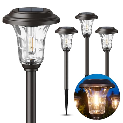 Solar Pathway Lights 4 Pack