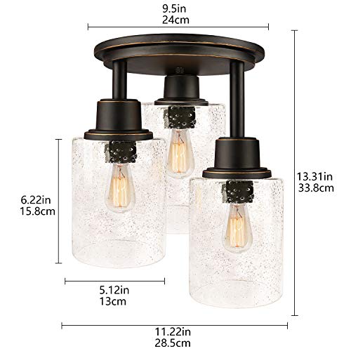 Semi Flush Mount Ceiling Light