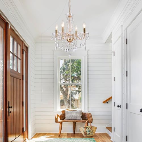Plug in Crystal Chandelier