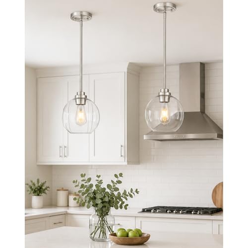 2 Pack Pendant Lights Kitchen Island (2 Count)
