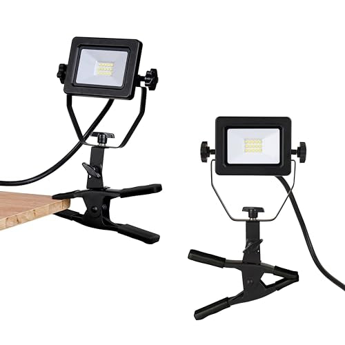 Zone 1200 Lumens LED Clamp Work Light (2 Count)