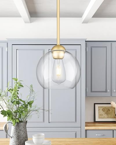 2 Pack Gold Pendant Light Fixtures (2 Count)
