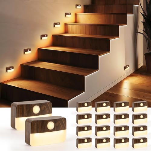 16 Pack Motion Sensor Stair Light for Indoor (16 Count)