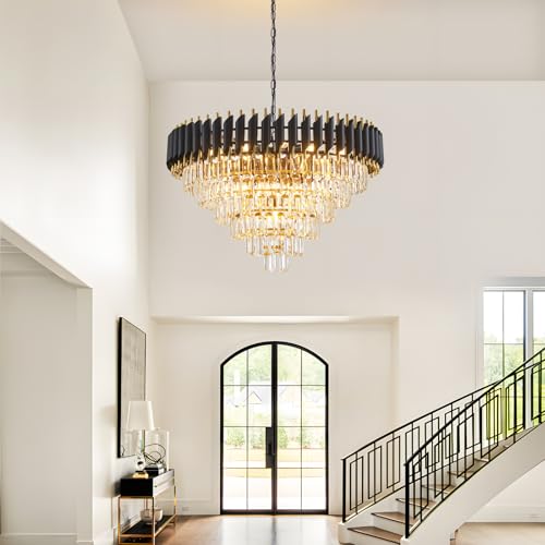 Modern Crystal Chandelier 6 Tiers