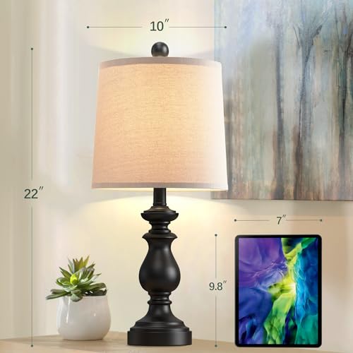 Traditional Table Lamp Set of 2 (2 Count)