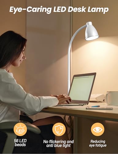 LED Desk Lamp with USB Charging Port