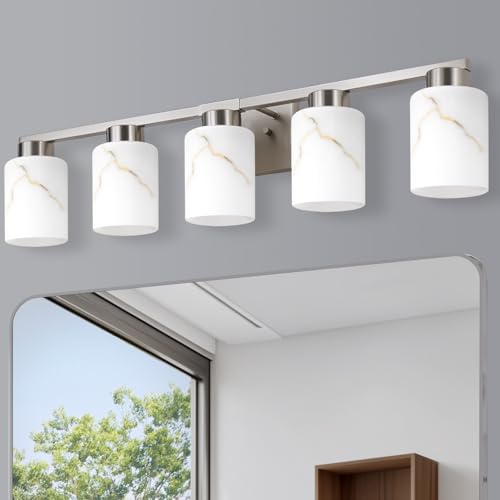 5 Light Bathroom Light Fixtures (5 Count)