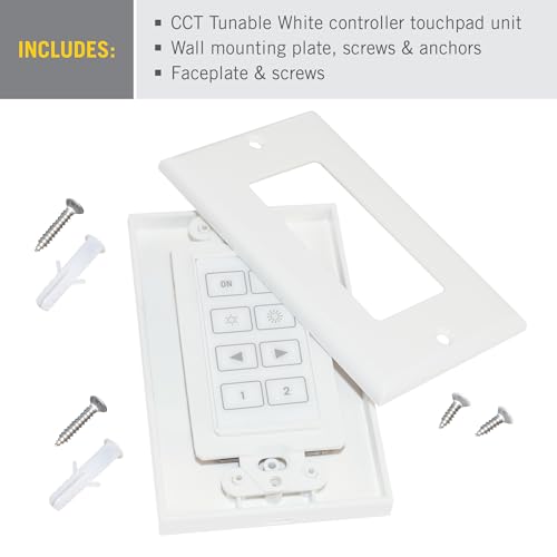 Wireless Light Switch for CCT Tunable White LED Lights 523423