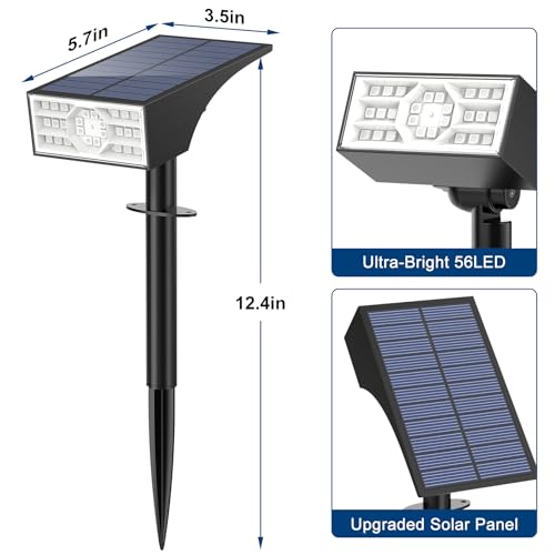 Solar Color Changing RGB Spot Lights Outdoor (2 Count)