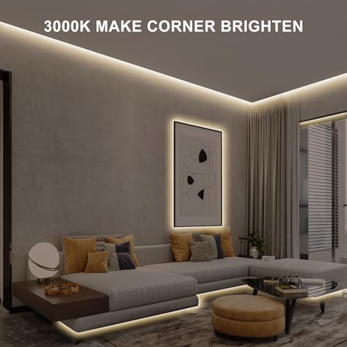 16.4ft COB LED Strip Light with Remote (16.4 Foot)