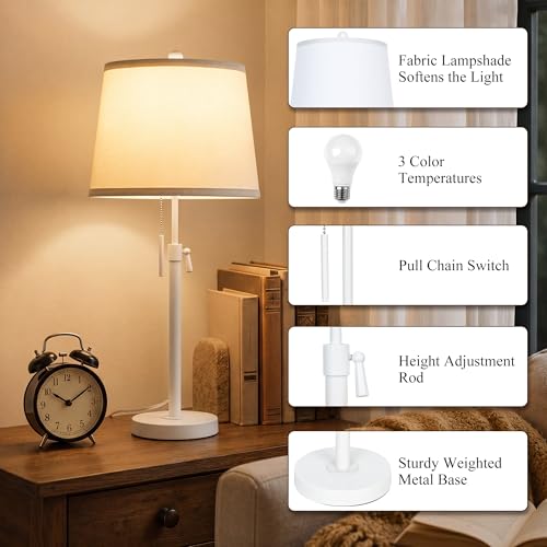 White Table Lamps Set of 2 (2 Count)