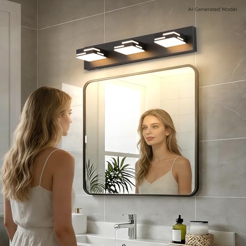 3 Light 5CCT Modern Bathroom Vanity Light Fixtures