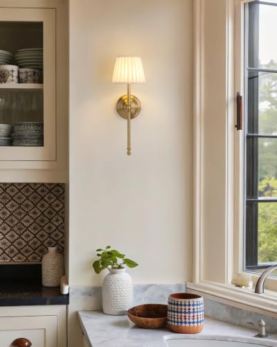 Gold Cordless Wall Sconces Set of 2 (2 Count)
