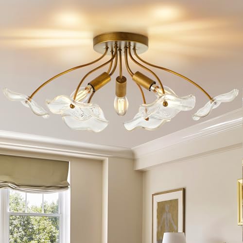 Semi Flush Mount Ceiling Light Fixture
