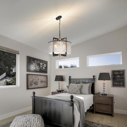 Black and Gold Chandelier