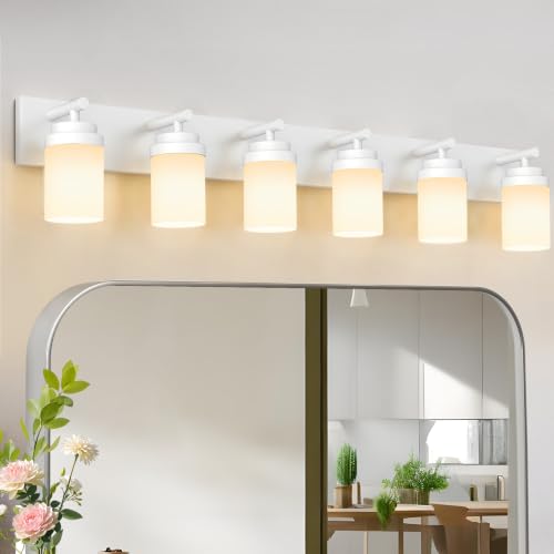 Bathroom Light Fixture White