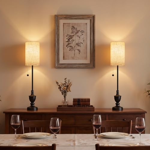 Buffet Table Lamps Set of 2 (2 Count)