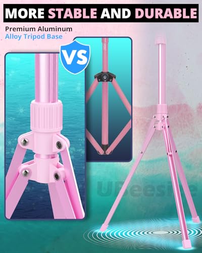 12'' LED Ring Light with 62'' Tripod Stand and Magnetic Phone Holder