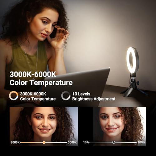 Basic 5" Ring Light for Video Conference Lighting