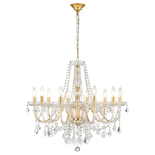 Large Crystal Chandelier