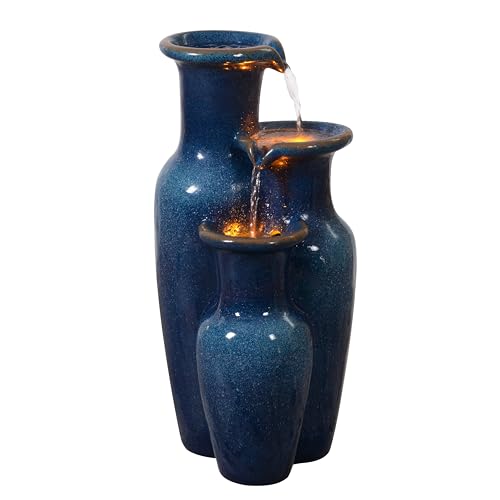 24" Water Fountain with LED Lights