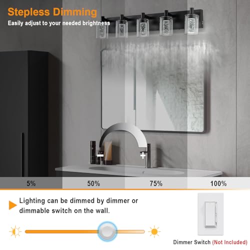 Vanity Light with 3 Color Modes