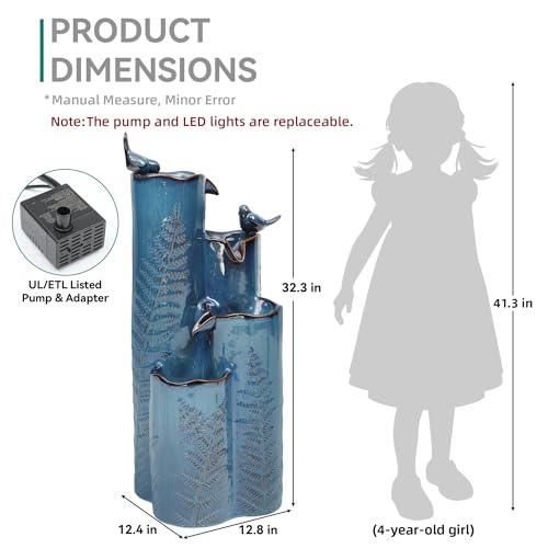 32" Outdoor Water Fountain (6 Foot)