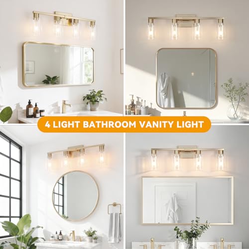 4 Light Bathroom Vanity Light