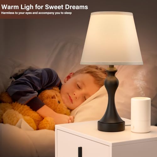 Touch Lamps for Nightstand (2 Count)