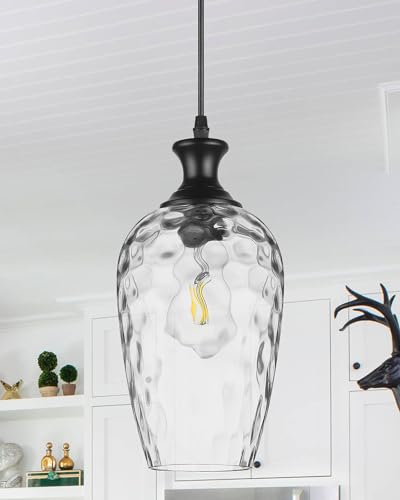 Glass Pendant Lights Kitchen Island