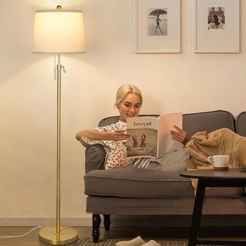 Gold Floor Lamp for Living Room