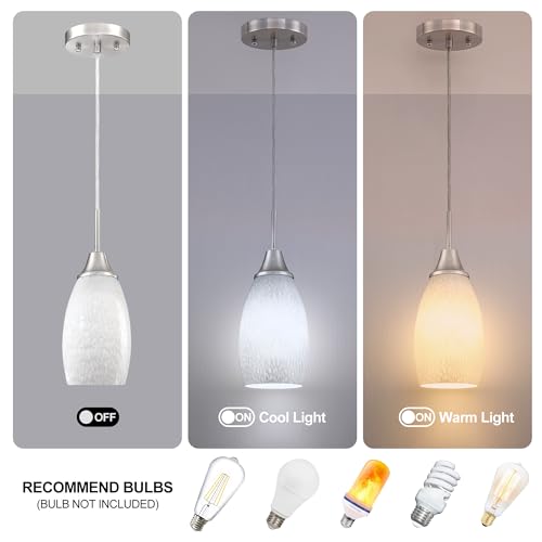 Mini Glass Pendant Light