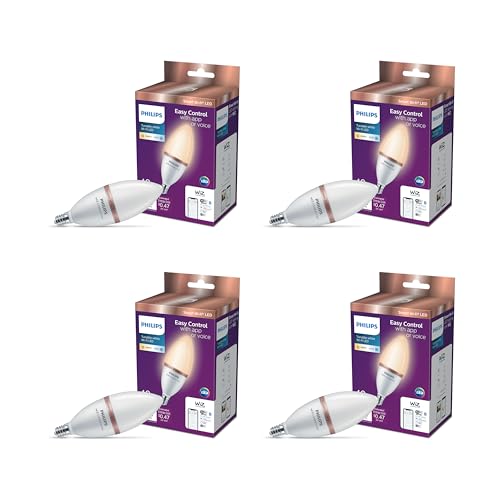 Smart 40W B12 Tunable White Smart Candle (4 Count)