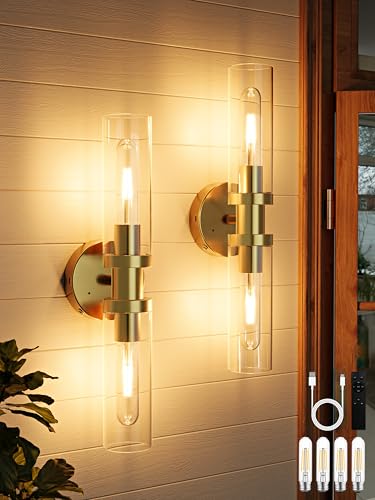 Battery Operated Wall Sconces (2 Count)