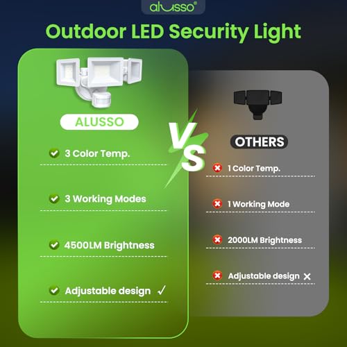 Motion Sensor Outdoor Lights