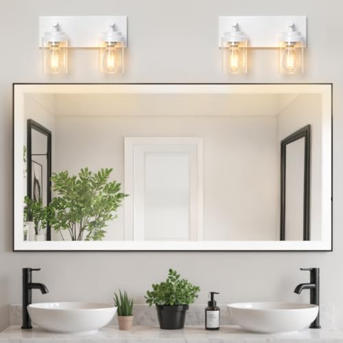 Bathroom Light Fixture White
