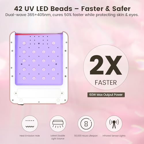 Professional Nail lamp with Portable Handle